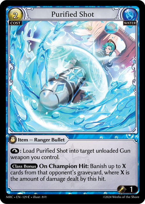 Purified Shot (129) [Mercurial Heart] Foil