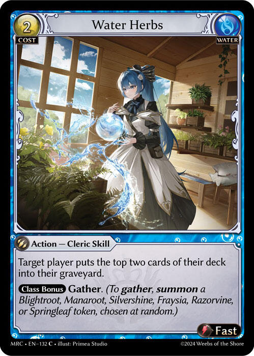 Water Herbs (132) [Mercurial Heart] Foil
