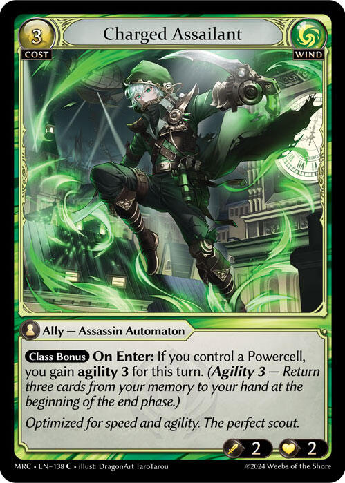 Charged Assailant (138) [Mercurial Heart] Foil