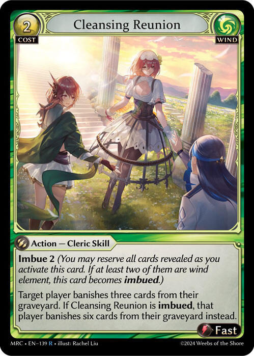 Cleansing Reunion (139) [Mercurial Heart] Foil