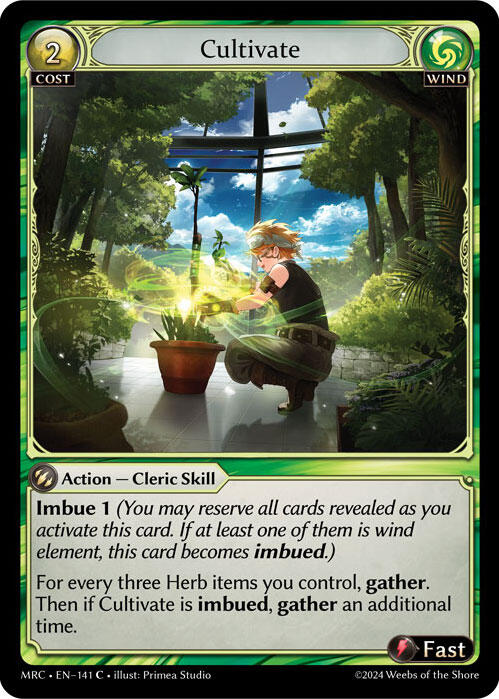 Cultivate (141) [Mercurial Heart] Foil