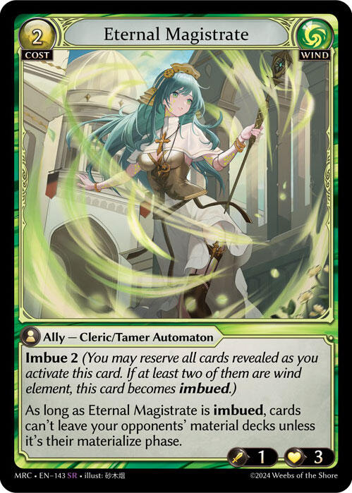 Eternal Magistrate (143) [Mercurial Heart] Foil