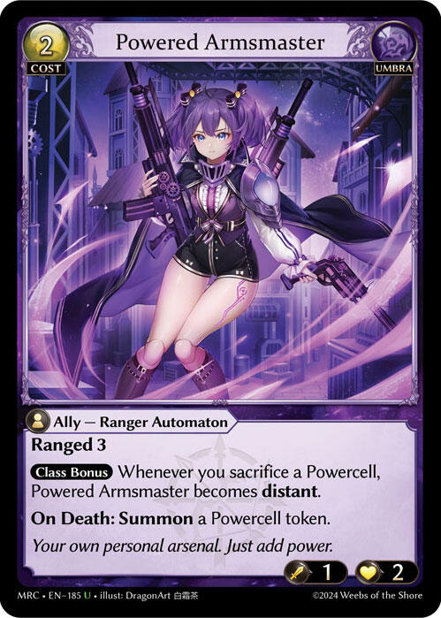 Powered Armsmaster (185) [Mercurial Heart] Foil