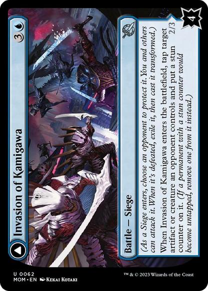 Invasion of Kamigawa // Rooftop Saboteurs [March of the Machine] Foil