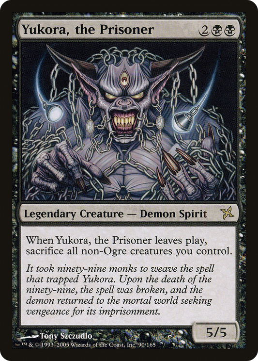 Yukora, the Prisoner [Betrayers of Kamigawa] Foil