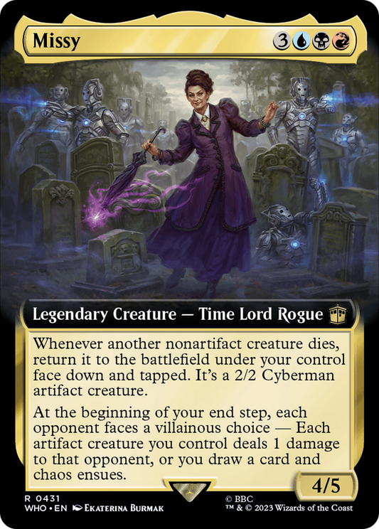 Missy (Extended Art) [Doctor Who] Foil