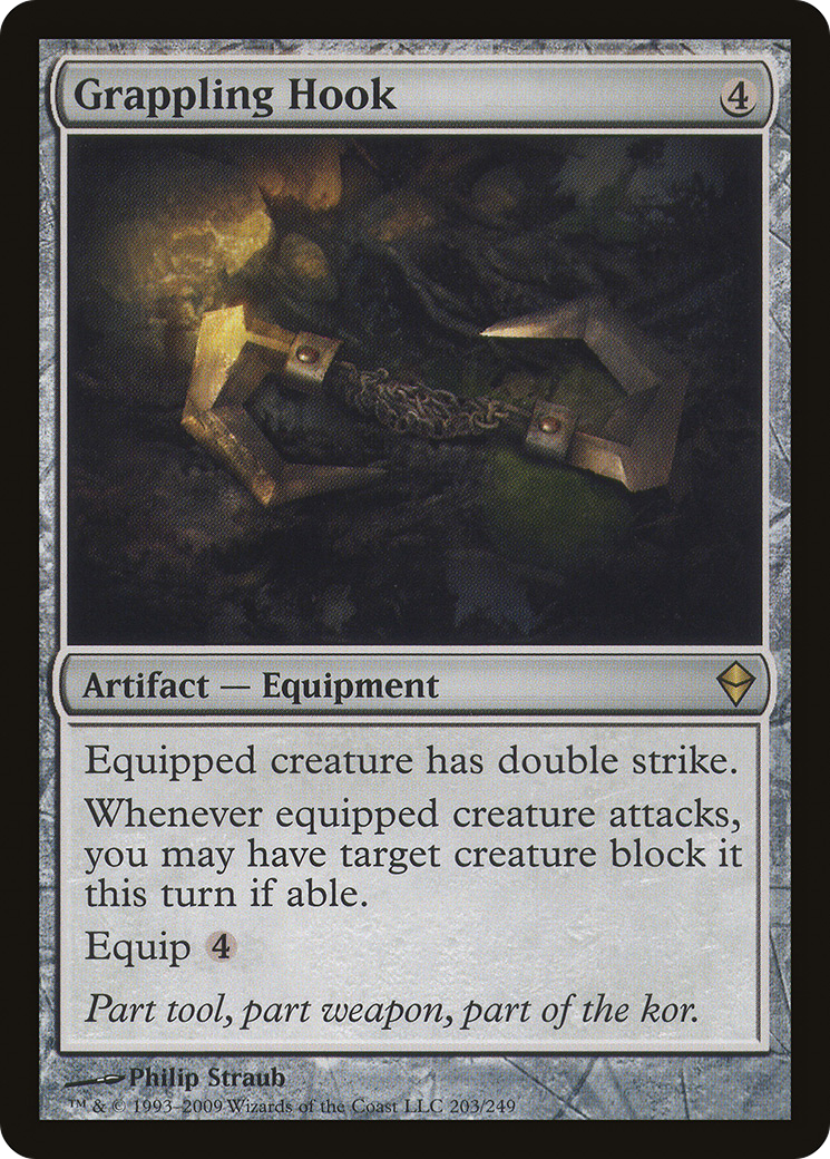 Grappling Hook [Zendikar] Foil