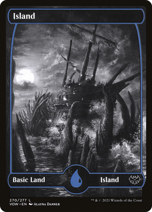 Island (270) [Innistrad: Crimson Vow] Foil
