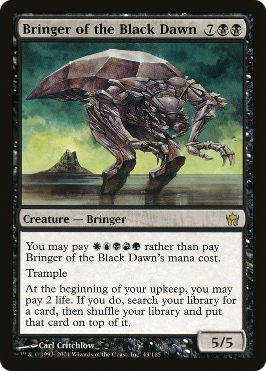 Bringer of the Black Dawn [Fifth Dawn] Foil
