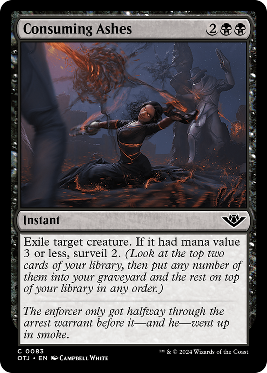 Consuming Ashes [Outlaws of Thunder Junction] Foil
