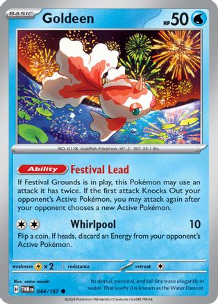 Goldeen (044/167) [Scarlet & Violet: Twilight Masquerade] Reverse Holofoil