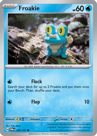 Froakie (056/167) [Scarlet & Violet: Twilight Masquerade] Reverse Holofoil
