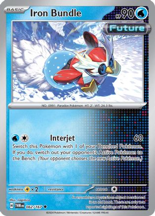 Iron Bundle (062/167) [Scarlet & Violet: Twilight Masquerade] Reverse Holofoil
