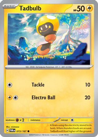 Tadbulb (073/167) [Scarlet & Violet: Twilight Masquerade] Reverse Holofoil