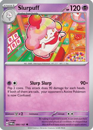 Slurpuff (090/167) [Scarlet & Violet: Twilight Masquerade] Reverse Holofoil