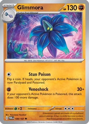 Glimmora (109/167) [Scarlet & Violet: Twilight Masquerade] Reverse Holofoil