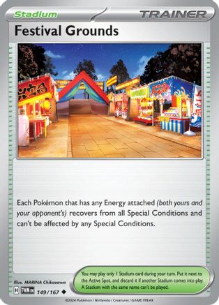 Festival Grounds (149/167) [Scarlet & Violet: Twilight Masquerade] Reverse Holofoil