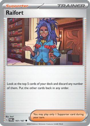 Raifort (161/167) [Scarlet & Violet: Twilight Masquerade] Reverse Holofoil