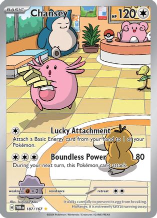 Chansey (187) Holofoil - Twilight Masquerade