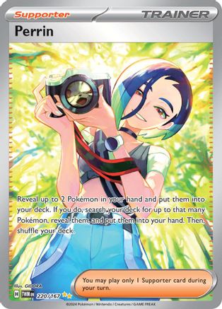 Perrin - 220/167 (220) Holofoil - SV06 Twilight Masquerade