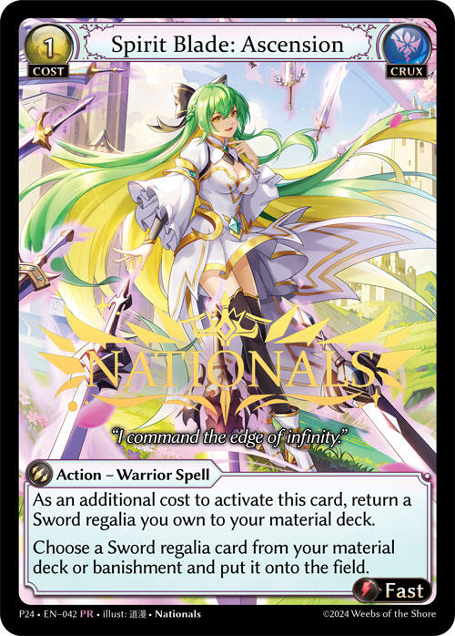 Spirit Blade: Ascension (042) [Promotional Cards] Foil