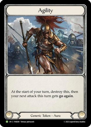 Agility - FAB204 Cold Foil (FAB204) - Flesh and Blood: Promo Cards | Silver Goblin