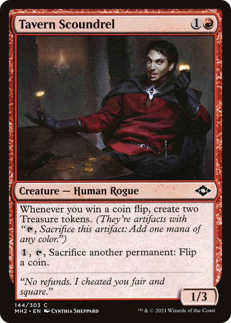 Tavern Scoundrel (144) Foil - Modern Horizons 2