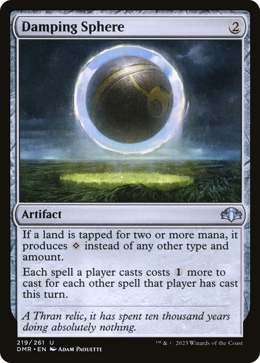 Damping Sphere [Dominaria Remastered] Foil