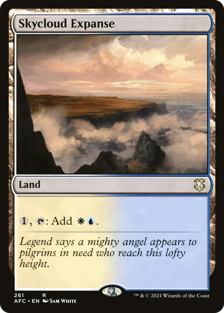 Skycloud Expanse [Dungeons & Dragons: Adventures in the Forgotten Realms Commander]
