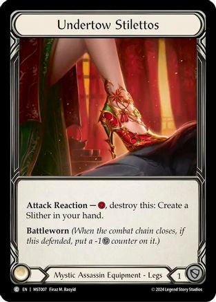 Undertow Stilettos (MST007) Cold Foil - Part the Mistveil