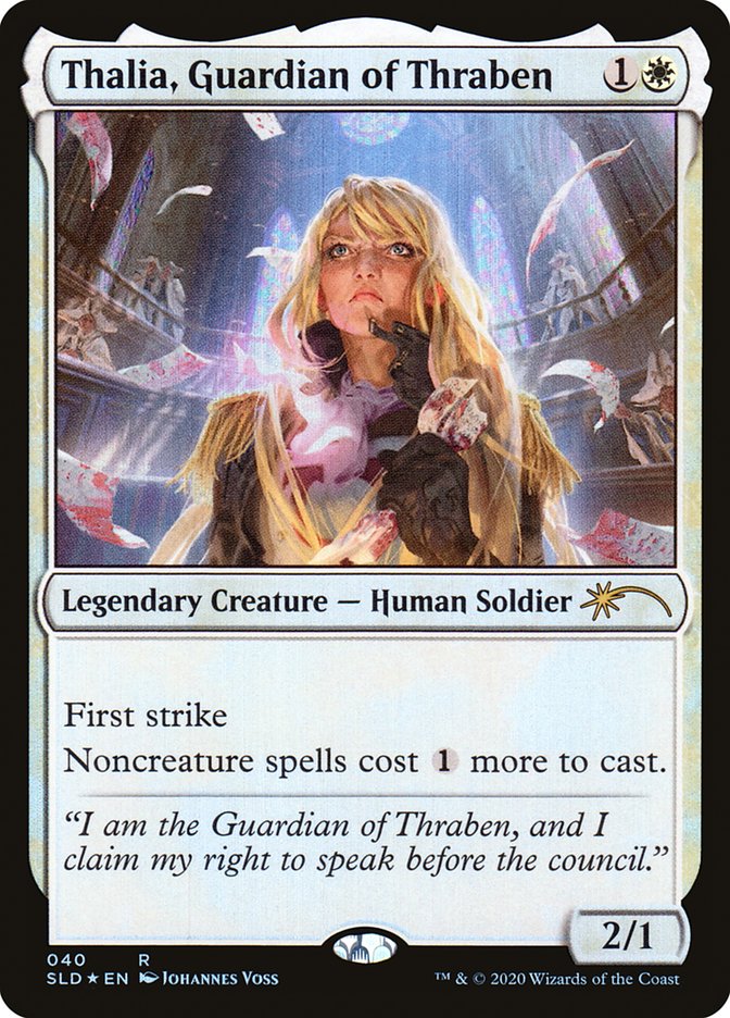Thalia, Guardian of Thraben (40) [Secret Lair Drop Series] | Silver Goblin