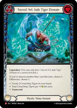 Sacred Art: Jade Tiger Domain // Inner Chi (MST053//MST053) - Part the Mistveil