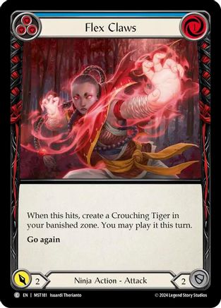 Flex Claws (Blue) (MST181) - Part the Mistveil