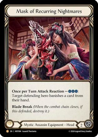 Mask of Recurring Nightmares (MST004) Rainbow Foil - Part the Mistveil