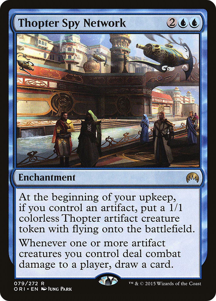 Thopter Spy Network [Magic Origins] Foil