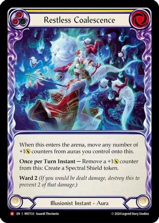 Restless Coalescence Rainbow Foil (MST133) - Part the Mistveil