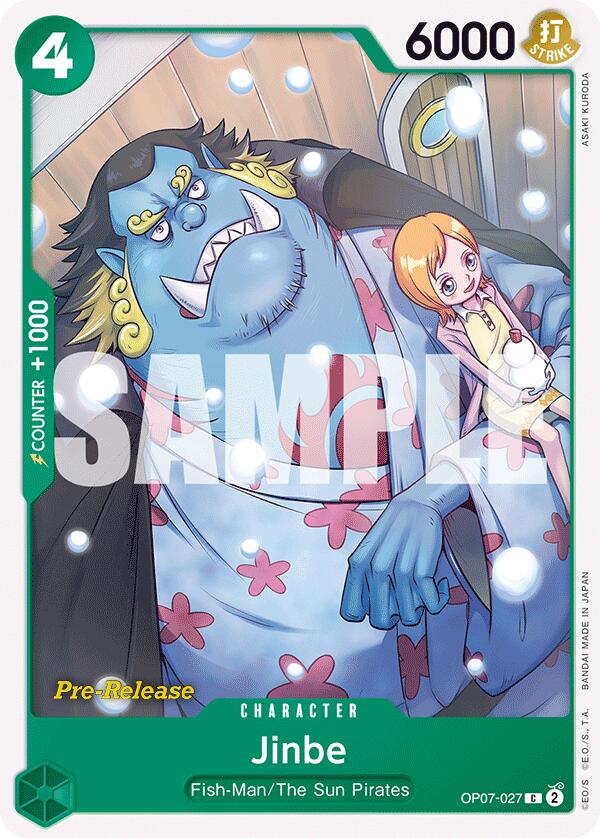 Jinbe [500 Years in the Future Pre-Release Cards] | Silver Goblin