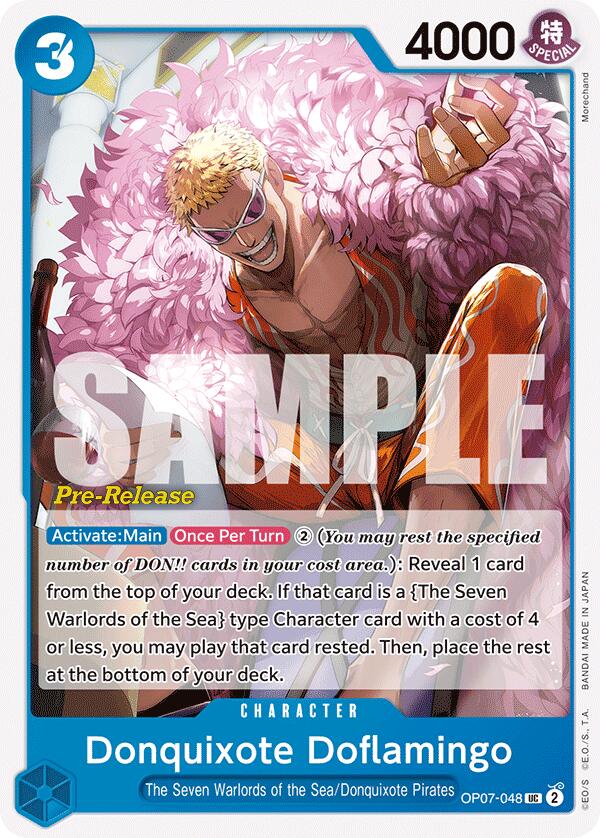 Donquixote Doflamingo [500 Years in the Future Pre-Release Cards] | Silver Goblin