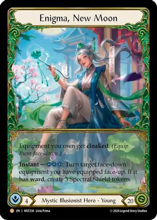 Enigma, New Moon (MST238) Rainbow Foil - Part the Mistveil