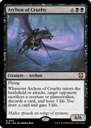 Archon of Cruelty (Ripple Foil) (197) Foil