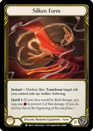 Silken Form (Golden) (FAB151) - Flesh and Blood: Promo Cards