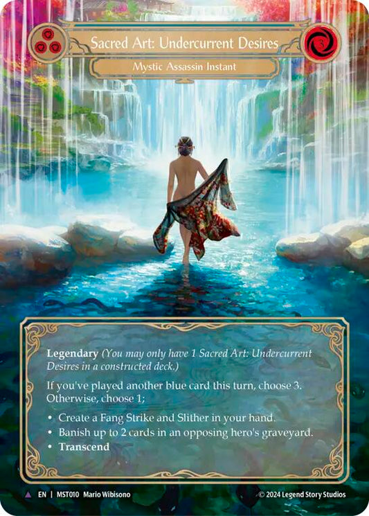 Sacred Art: Undercurrent Desires (Marvel) Cold Foil (MST010) - Part the Mistveil