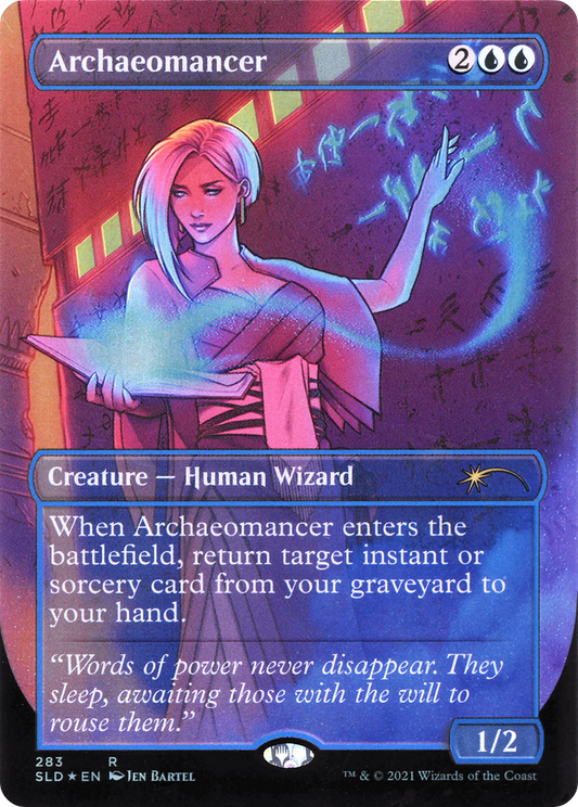Archaeomancer (Borderless) [Secret Lair Drop Series] Foil