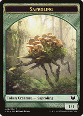 Elephant // Saproling Double-Sided Token [Commander 2015 Tokens] | Silver Goblin