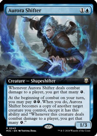 Aurora Shifter (Extended Art) (Ripple Foil) (045) Foil