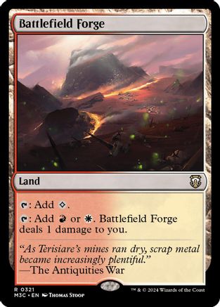 Battlefield Forge (Ripple Foil) (321) Foil