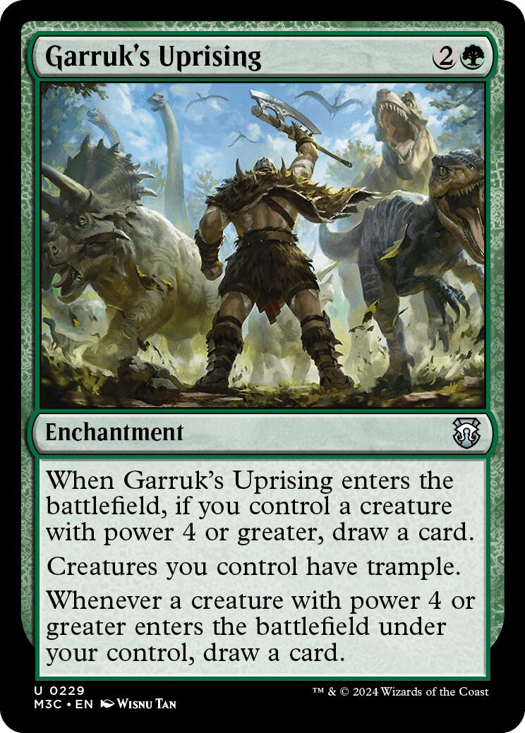 Garruk's Uprising [Modern Horizons 3 Commander] | Silver Goblin