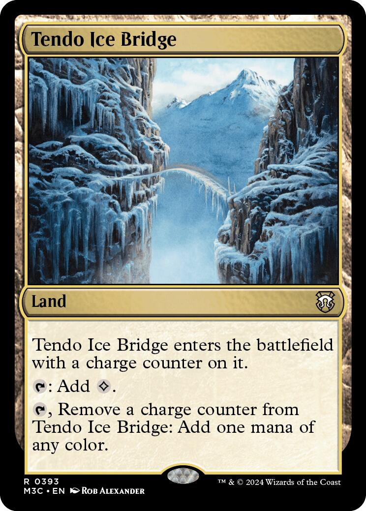 Tendo Ice Bridge [Modern Horizons 3 Commander] | Silver Goblin