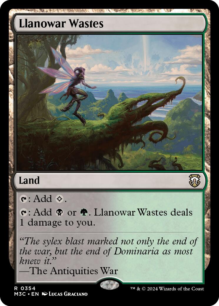 Llanowar Wastes [Modern Horizons 3 Commander] | Silver Goblin