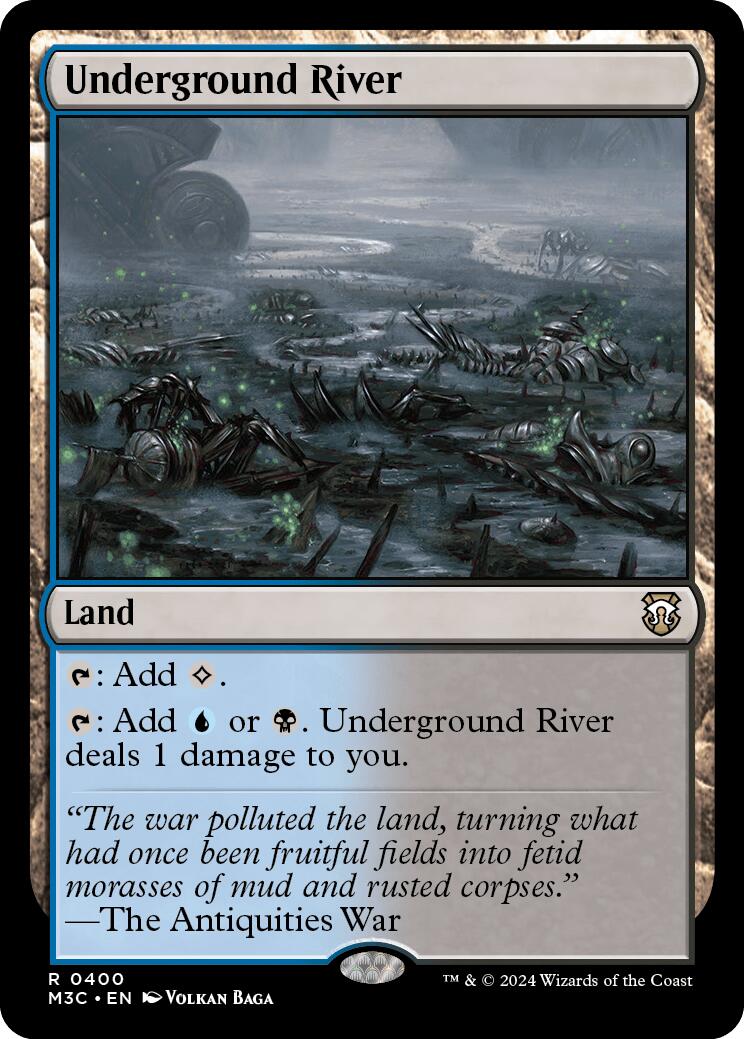 Underground River [Modern Horizons 3 Commander] | Silver Goblin